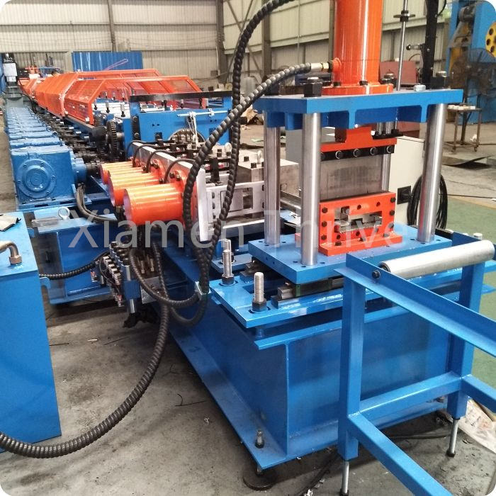 Heavy Duty Metal House Frame Roll Forming Machine Fast Install Design